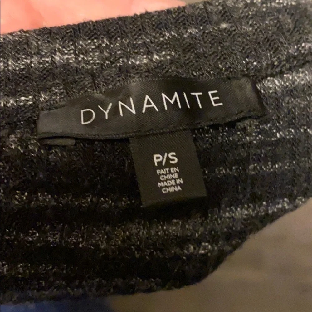 Dynamite Split Side Top In Merle Grey - Picture 5 of 5